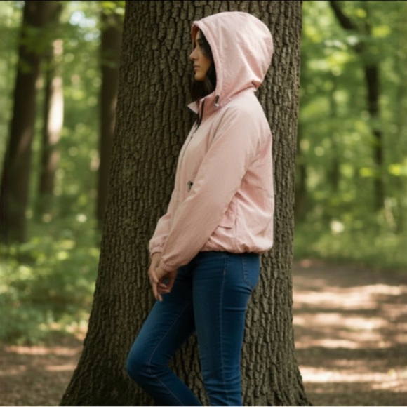 CI SONO Pink Hooded Jacket Size Small - Picture 3 of 11